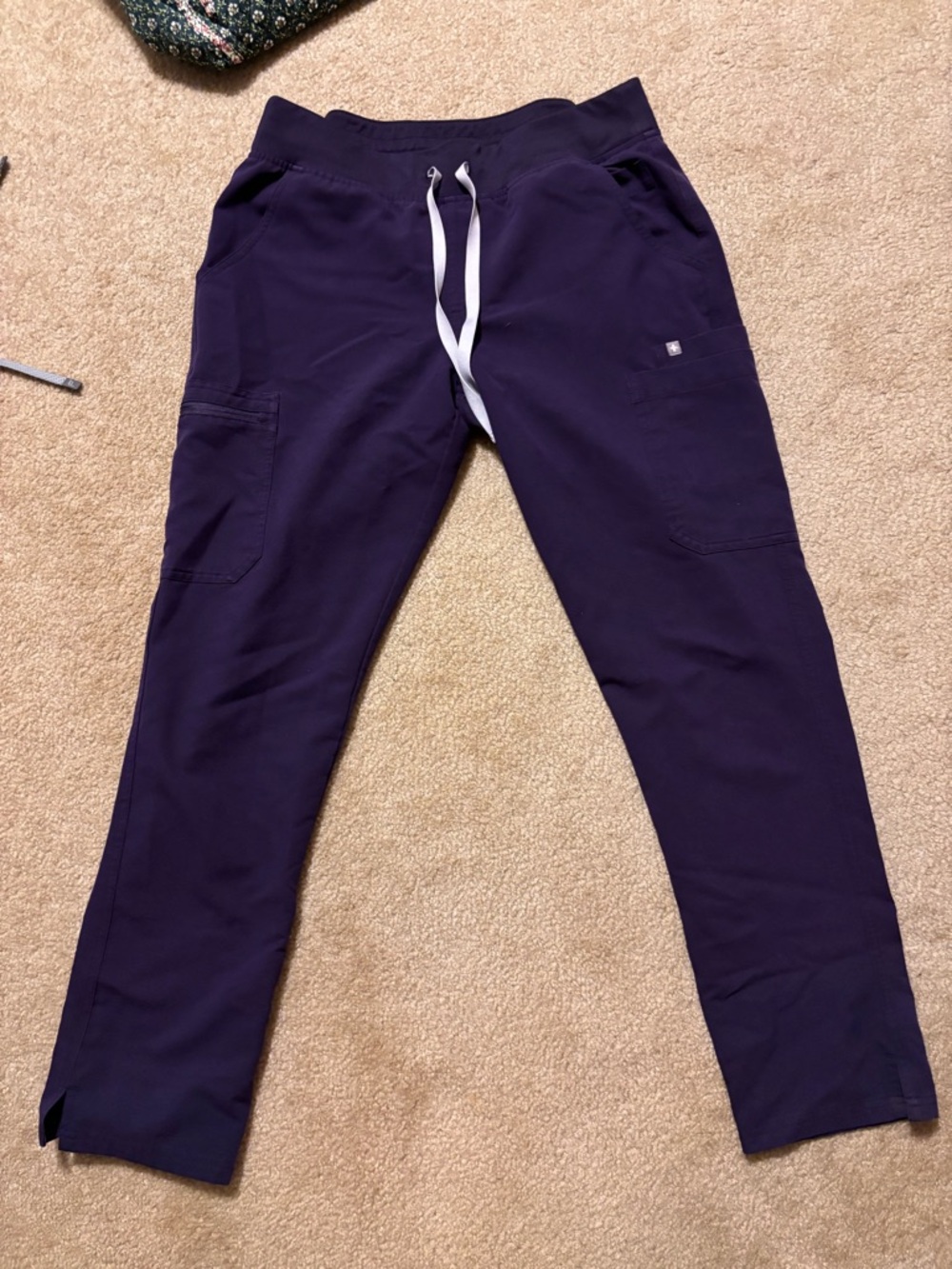 Figs Purple Scrub Set